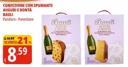 Tigros Confezione con spumante auguri e BONTÀ offerta