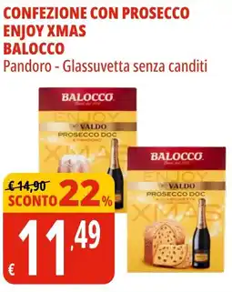 Tigros Confezione con prosecco enjoy xmas BALOCCO offerta