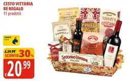 Tigros Cesto vittoria RE REGALO offerta
