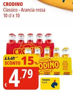 Tigros CRODINO Classico - Arancia rossa offerta