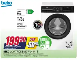 Trony BEKO LAVATRICE BMGWU4941B offerta