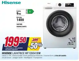 Trony HISENSE LAVATRICE WF1Q9041BW offerta