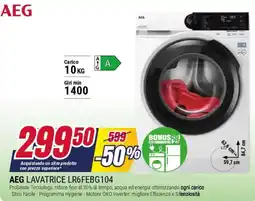 Trony AEG LAVATRICE LR6FEBG104 offerta