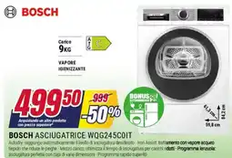 Trony BOSCH ASCIUGATRICE WQG245C0IT offerta