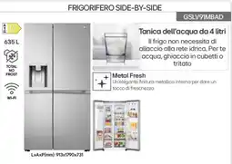 Trony LG FRIGORIFERO SIDE-BY-SIDE GSLV91MBAD offerta