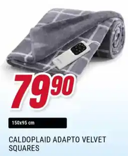 Trony Imetec caldoplaid adapto velvet squares offerta