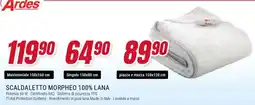 Trony Ardes scaldaletto morpheo 100% lana offerta