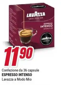 Trony Lavazza espresso intenso offerta