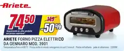 Trony ARIETE FORNO PIZZA ELETTRICO DA GENNARO MOD. 3901 offerta