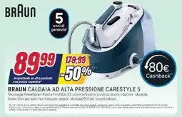 Trony Braun caldaia ad alta pressione carestyle 5 offerta