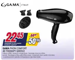 Trony GAMA PHON COMFORT 4D THERAPY GH0532 offerta