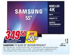 Trony SAMSUNG TV QLED 55" QE55QN70FAUXZT offerta