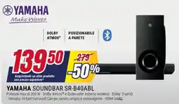Trony YAMAHA SOUNDBAR SR-B40ABL offerta