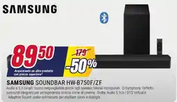 Trony SAMSUNG SOUNDBAR HW-B750F/ZF offerta
