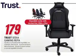 Trony Trust sedia gaming ruya offerta