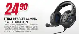 Trony TRUST HEADSET GAMING PS4 GXT488 FORZE offerta