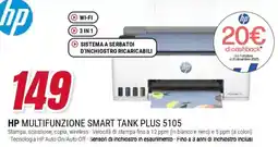 Trony HP MULTIFUNZIONE SMART TANK PLUS 5105 offerta