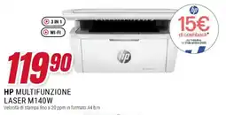 Trony HP MULTIFUNZIONE LASER M140W offerta