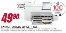 Trony HP MULTIFUNZIONE DESKJET 4222E offerta