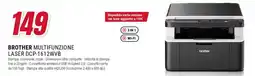 Trony BROTHER MULTIFUNZIONE LASER DCP-1612WVB offerta
