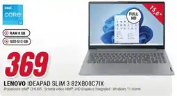 Trony LENOVO IDEAPAD SLIM 3 82XB00C7IX offerta
