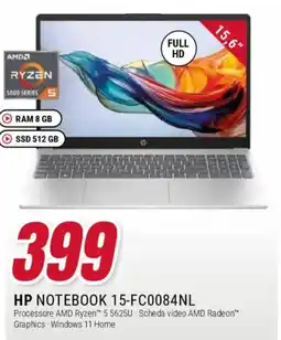 Trony HP NOTEBOOK 15-FC0084NL offerta