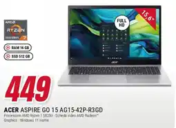 Trony ACER ASPIRE GO 15 AG15-42P-R3 GD offerta