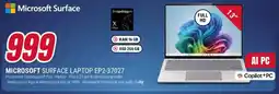 Trony MICROSOFT SURFACE LAPTOP EP2-37027 offerta