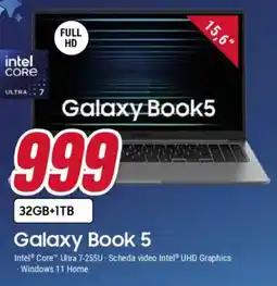 Trony Samsung Galaxy Book 5 offerta