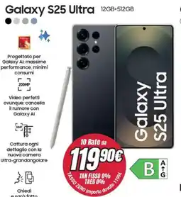 Trony Samsung Galaxy S25 Ultra offerta
