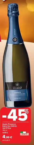 Carrefour Market Asolo Prosecco Extra Dry DOCG offerta