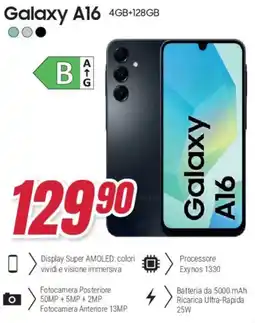 Trony Samsung Galaxy A16 offerta