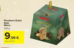 Carrefour Market Panettone Dubai Style Maina offerta