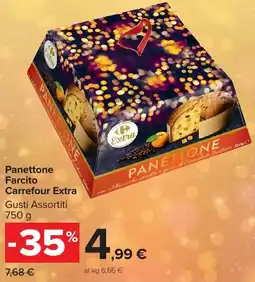Carrefour Market Panettone Farcito Carrefour Extra offerta