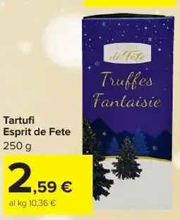 Carrefour Market Tartufi Esprit de Fete offerta