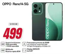 Trony OPPO Reno14 5G offerta