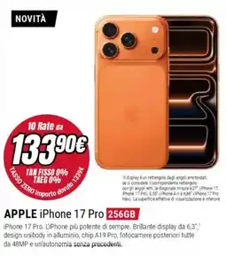 Trony APPLE iPhone 17 Pro offerta