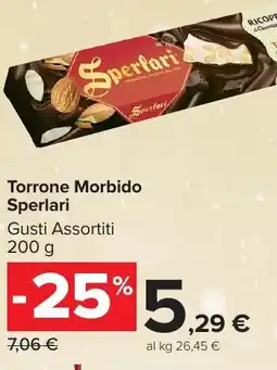Carrefour Market Torrone Morbido Sperlari offerta