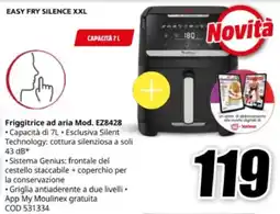 MediaWorld Moulinex Friggitrice ad aria Mod. EZ8428 offerta