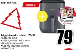 MediaWorld Moulinex Friggitrice ad aria Mod. EZ245B offerta