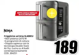MediaWorld NINJA Friggitrice ad Aria SL400EU offerta