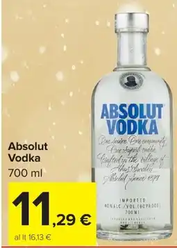 Carrefour Market Absolut Vodka offerta