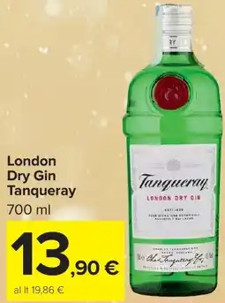 Carrefour Market London Dry Gin Tanqueray offerta