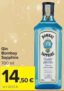 Carrefour Market Gin Bombay Sapphire offerta