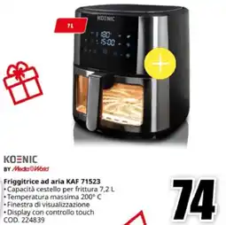 MediaWorld KOENIC Friggitrice ad aria KAF 71523 offerta