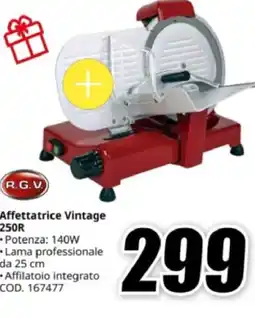 MediaWorld R.G.V. Affettatrice Vintage 250R offerta