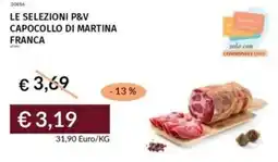 Prezzemolo e Vitale Le selezioni p&v capocollo di martina franca offerta