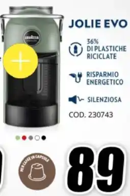 MediaWorld Lavazza jolie evo offerta