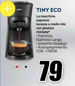 MediaWorld Lavazza tiny eco offerta