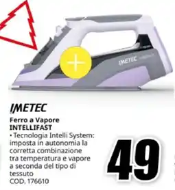 MediaWorld IMETEC Ferro a Vapore Intellifast offerta